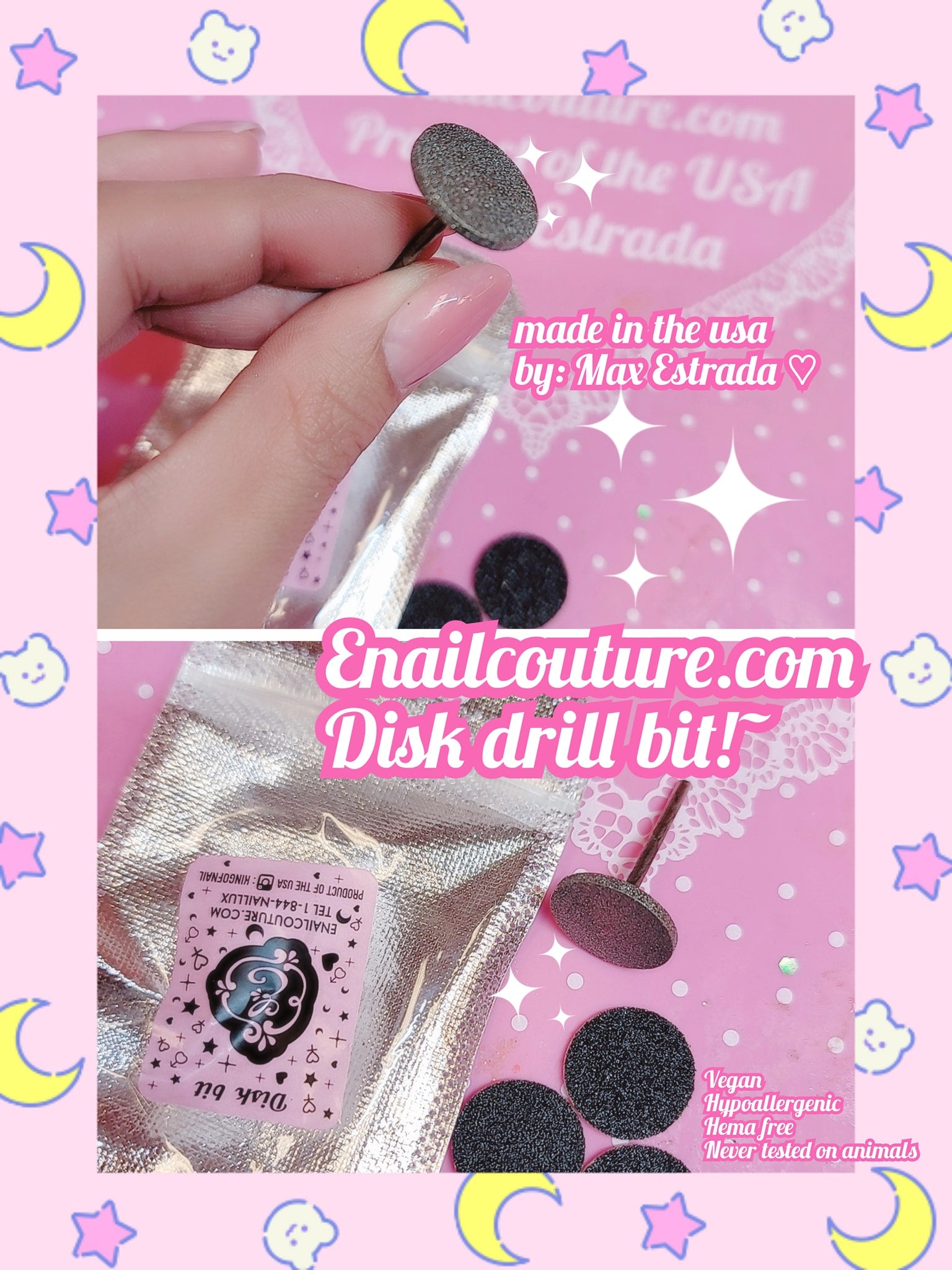 Disk Drill Bit (Sanding Disc Nail Drill Bits Electric Foot File Drill Bits for Nails Dead Skin Cuticle Bit for Nail Drill Bit Foot Callus Remover Pedicure Supplies Manicure Tools Nail Bits for Nail Salon Foot Care)