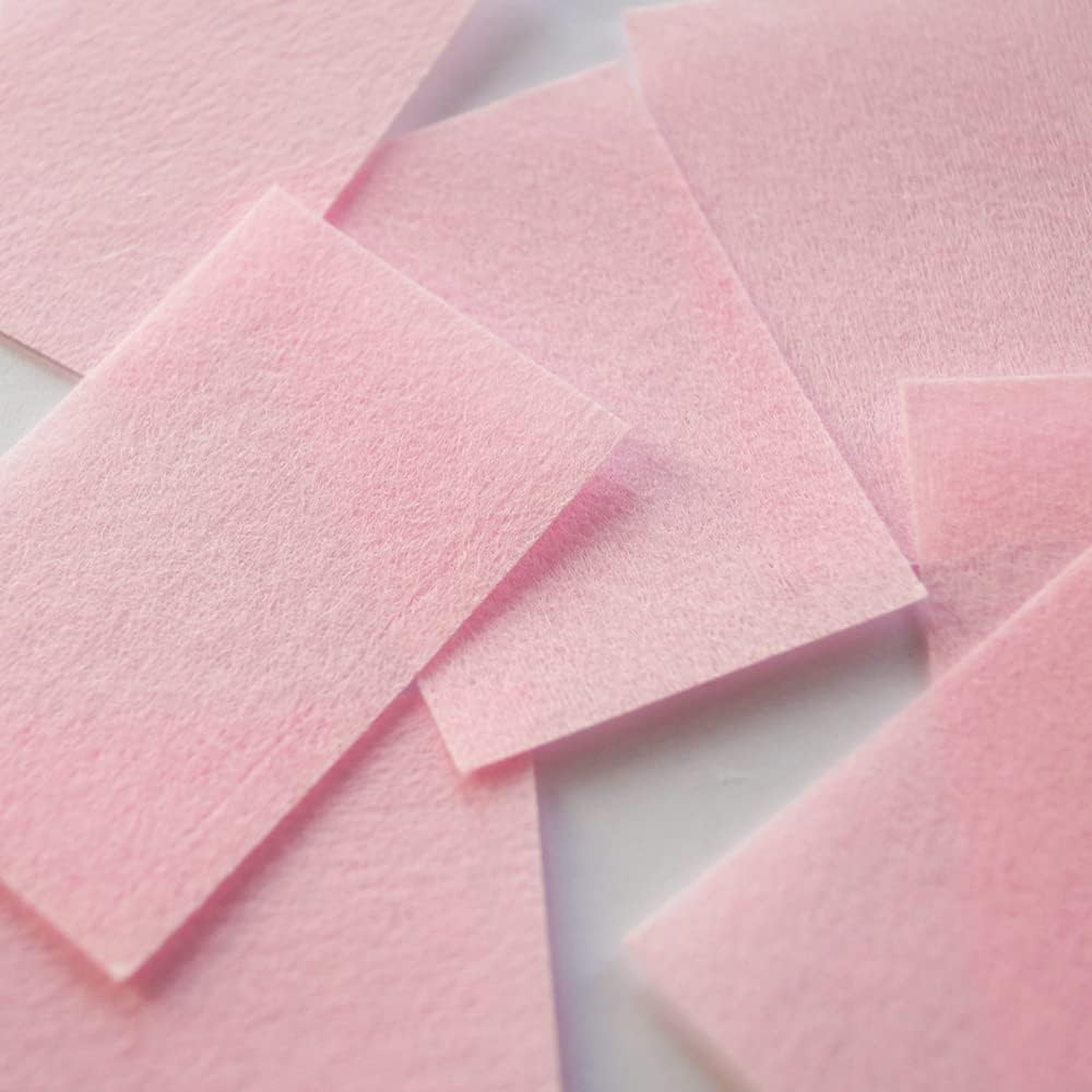 ProMax Nail Wipes (Pink Gel Nail Polish Remover Tools 540 PCS Lint Free Nail Wipes Cotton Pads Nail Remover Pads