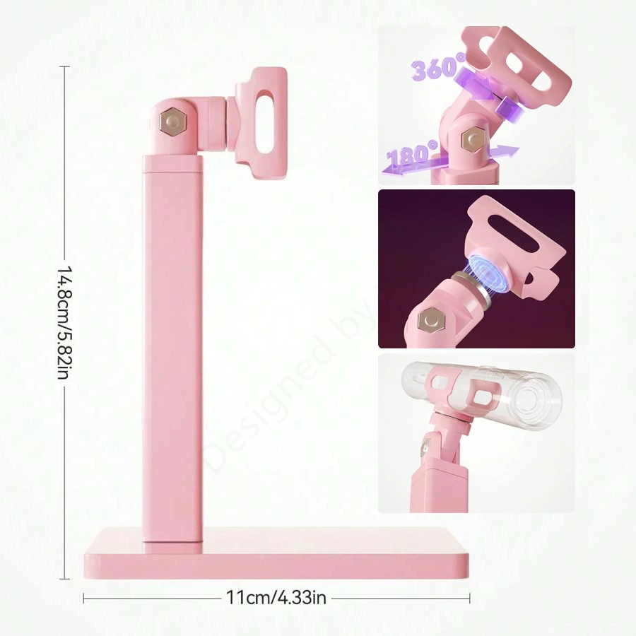 MAX PRO Flashy Lamp ! ( 3W Handheld UV Light for Nails Cordless Nail Dryer Quick Dry Nail Art Led Nail Lamp for Gel USB Nails Flashlight for Home DIY Manicure Salon)