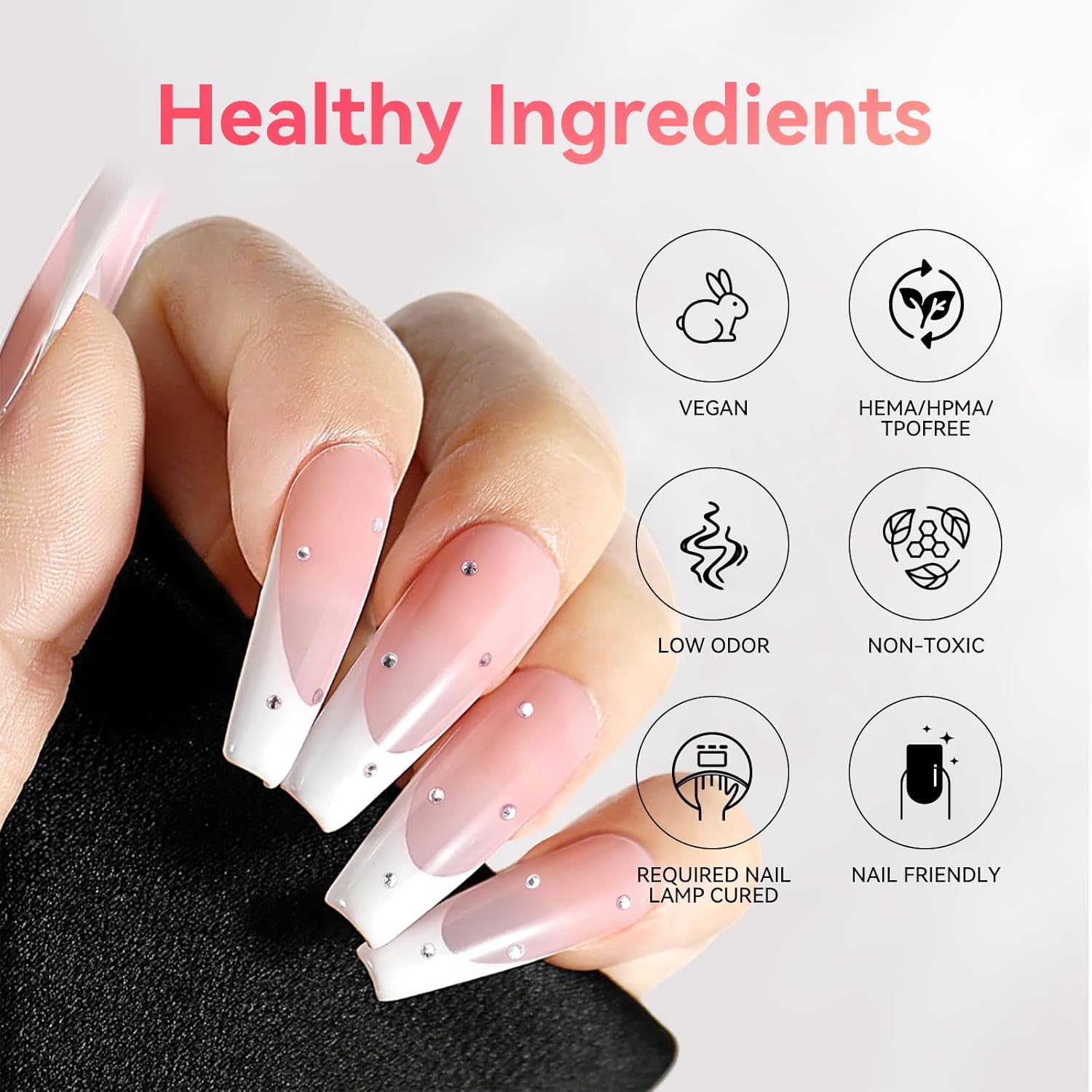 Turbo White Gel Polish (White Nail Polish Easy French Smile Line French Tip Nail Tool French Nails UV LED Gel French Tip Nail Art Nail )