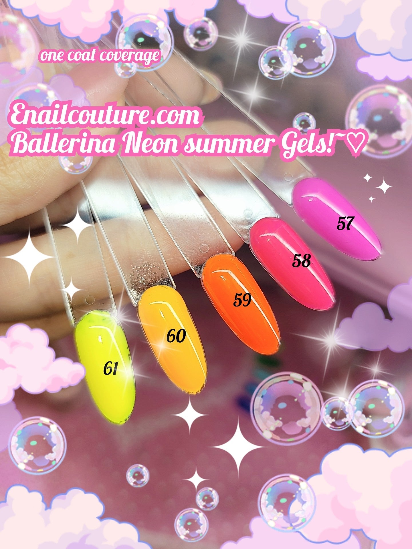Ballerina Gel (10ML Hema-free Gel Nail Polish Set,Nude Gel Polish Soak Off LED Nail Gel Polish Set Nail Art Manicure Salon DIY)