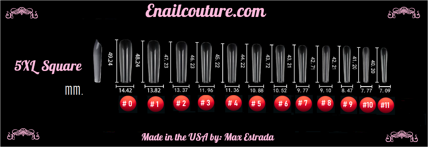 123 Go! Nails (pre made full coverage gel nail tips) (Full Cover False Nail Artificial Gel Nails Tip, False Nails)