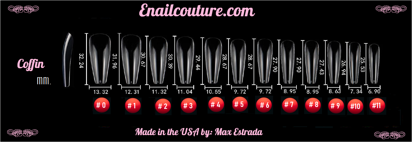 123 Go! Nails (pre made full coverage gel nail tips) (Full Cover False Nail Artificial Gel Nails Tip, False Nails)