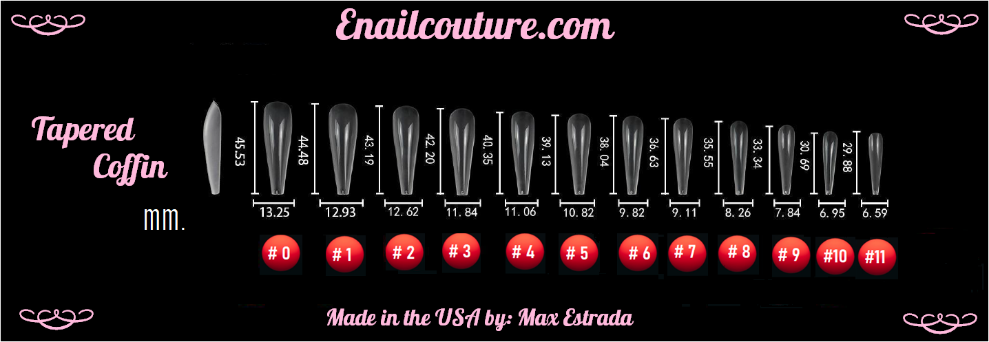 123 Go! Nails (pre made full coverage gel nail tips) (Full Cover False Nail Artificial Gel Nails Tip, False Nails)