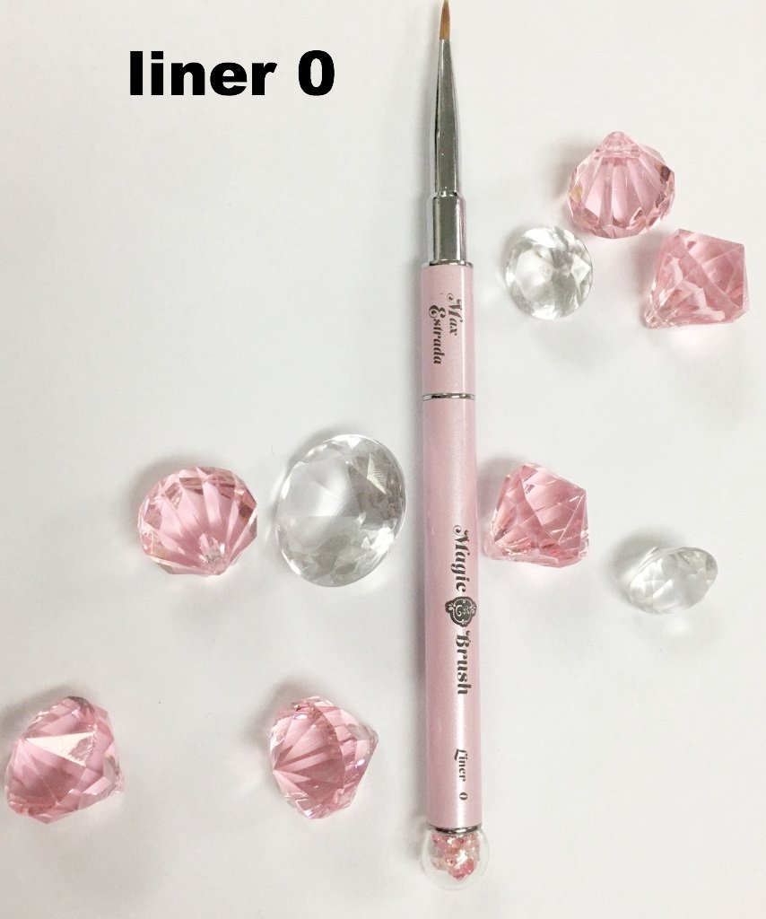 Pink magic liner 0 (nail art brush liner art brush)