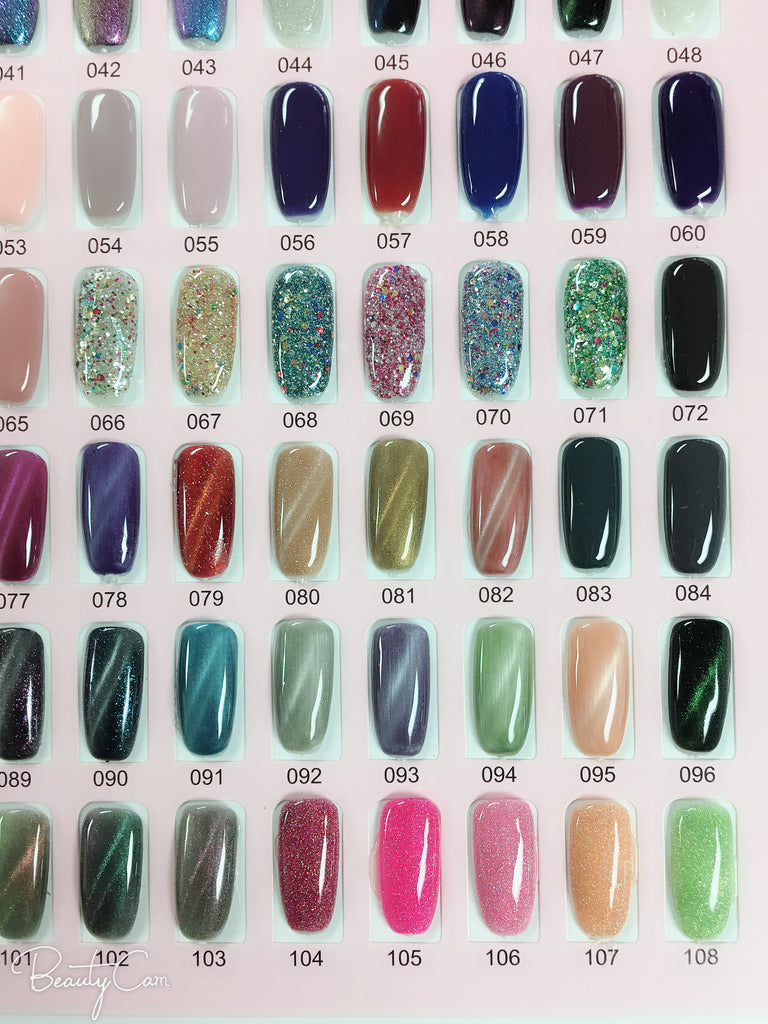 precious minerals gel polish (color #201-216)
