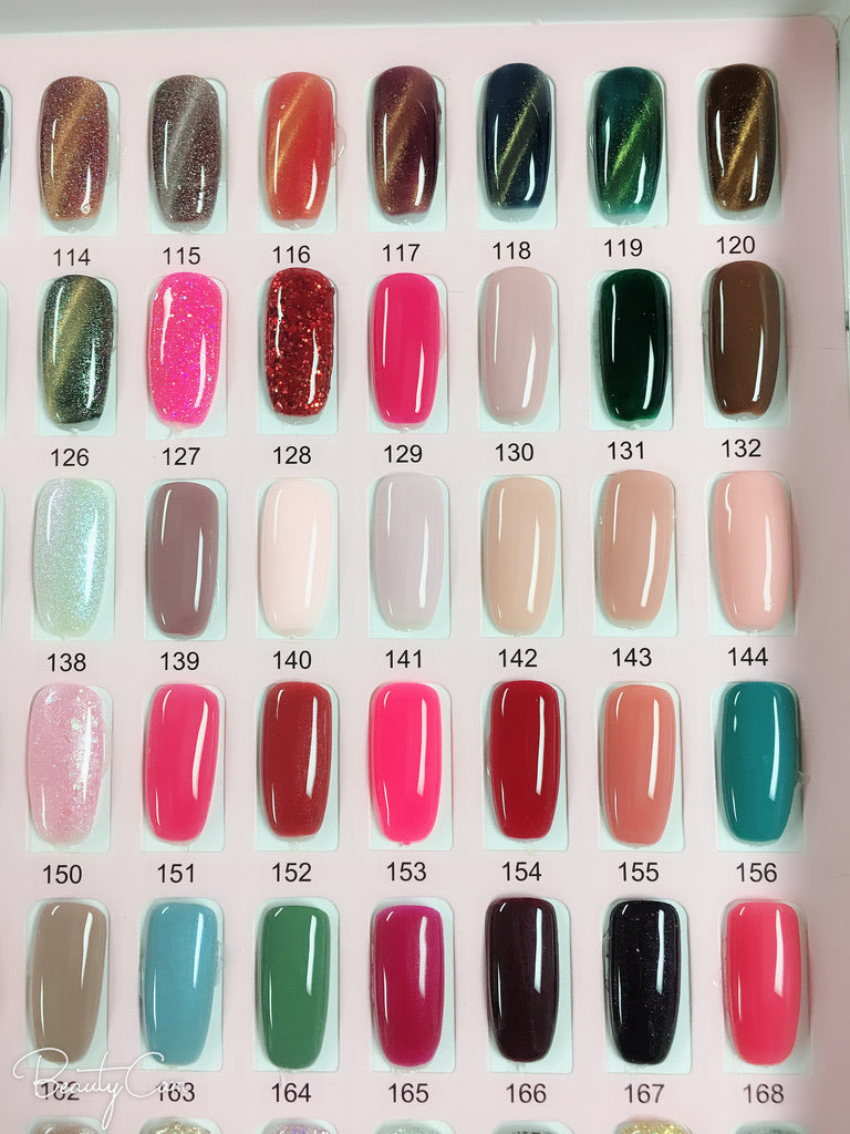 precious minerals gel polish (color #201-216)