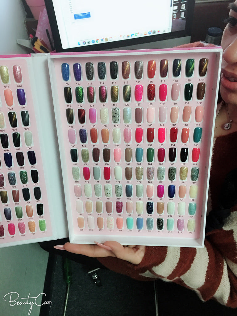 Precious minerals gel polish ( color #101-200)