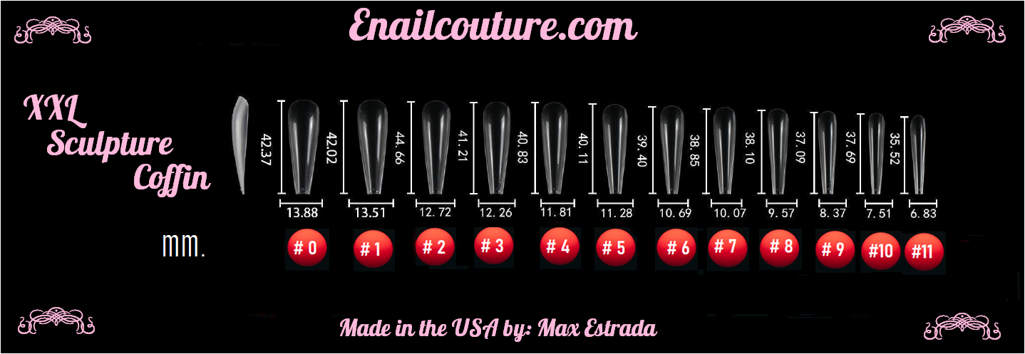 123 Go! Nails (pre made full coverage gel nail tips) (Full Cover False Nail Artificial Gel Nails Tip, False Nails)