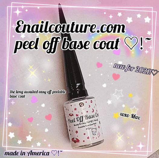 peel off base coat (For Takeoff Peelable Base Coat, Peel Off Base Coat