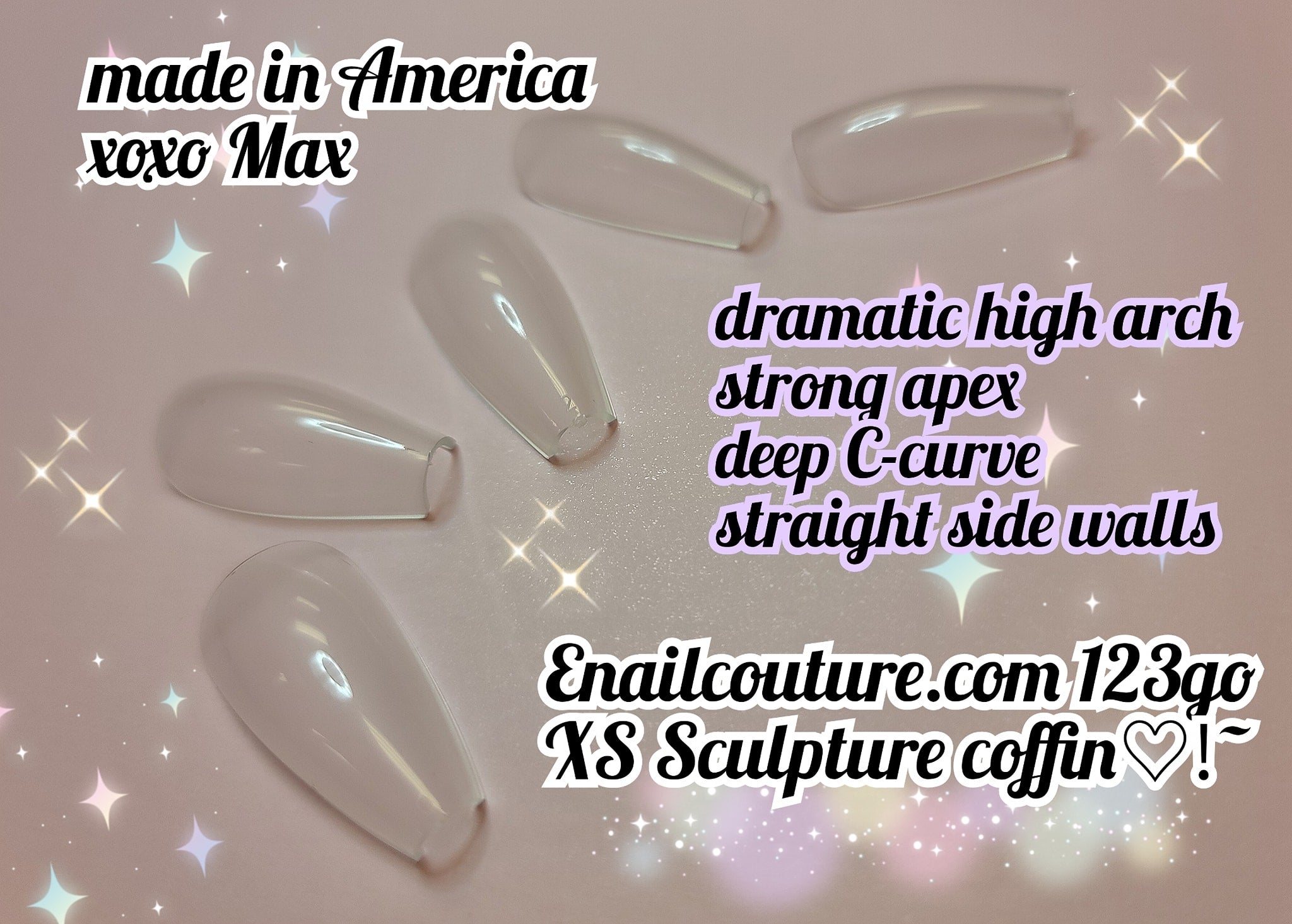 123 Go! Nails (pre made full coverage gel nail tips) (Full Cover False Nail Artificial Gel Nails Tip, False Nails)