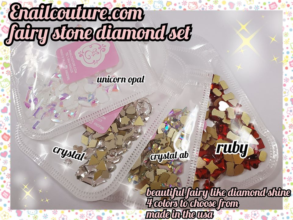 fairy stone diamonds set (nail art rhinestones mix )