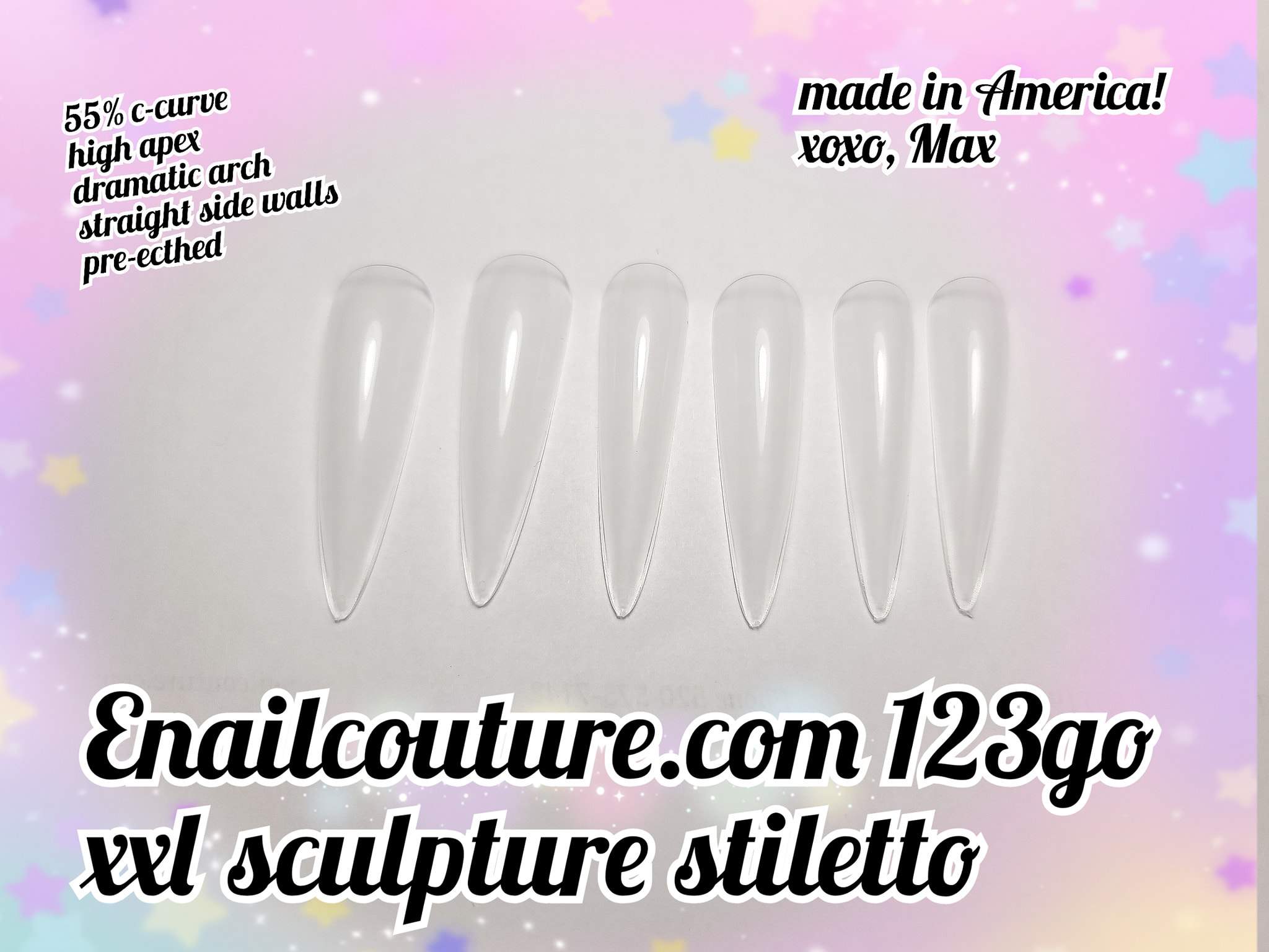 123 Go! Nails (pre made full coverage gel nail tips) (Full Cover False Nail Artificial Gel Nails Tip, False Nails)