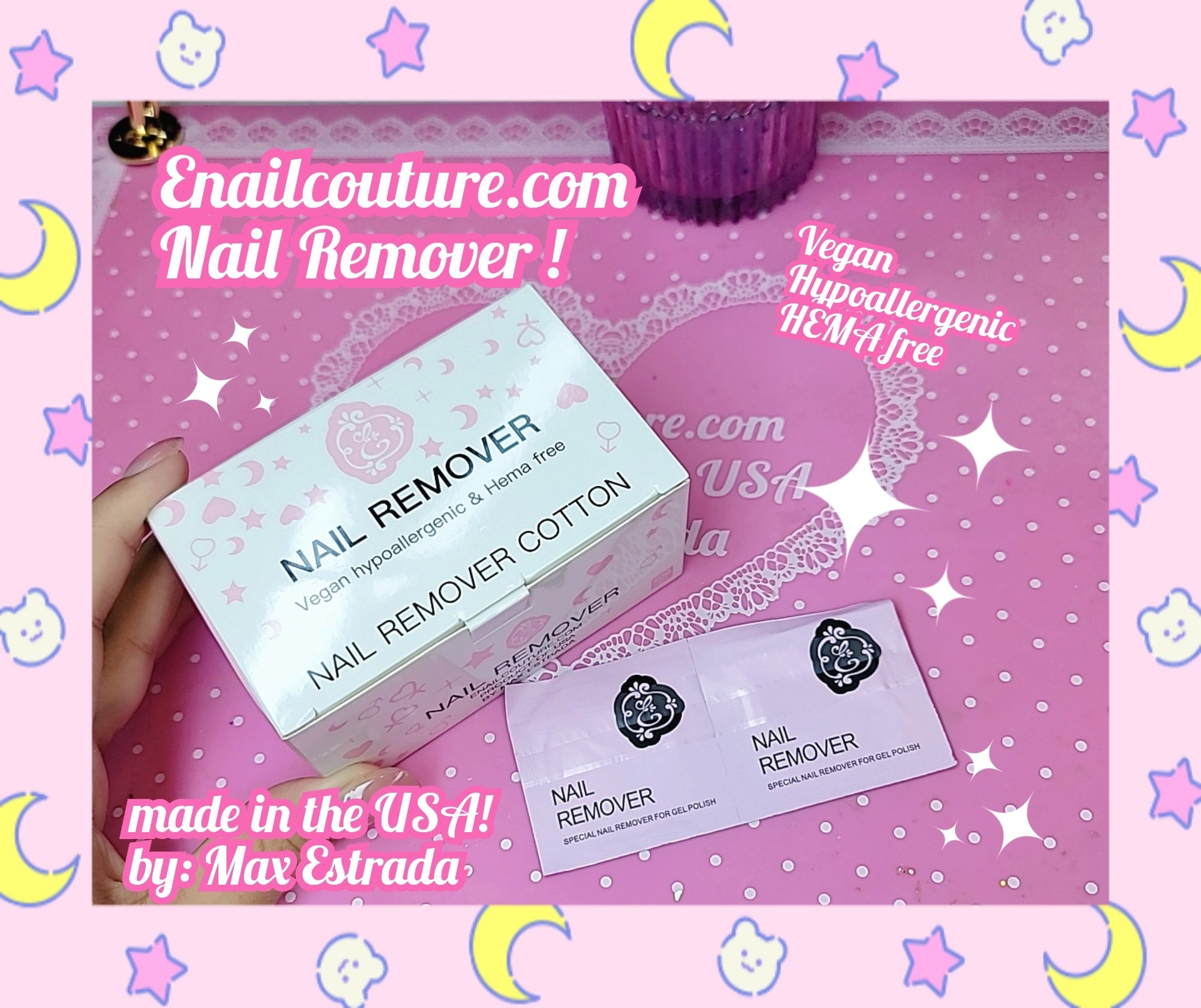 Nail Remover (100PCS Nail Polish Remover Wipes Gel Polish Remover Pads Disposable Individually Wraps Cotton Pad Soak Off Nail Manicure Removal)