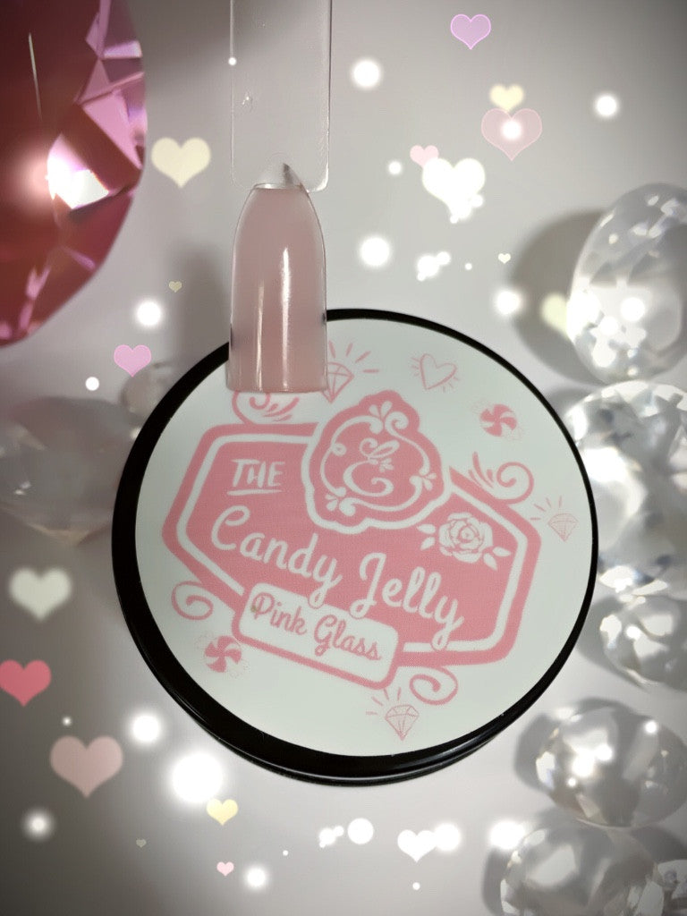 Candy Jelly LED/UV Builder Gel, Pink Glass~!