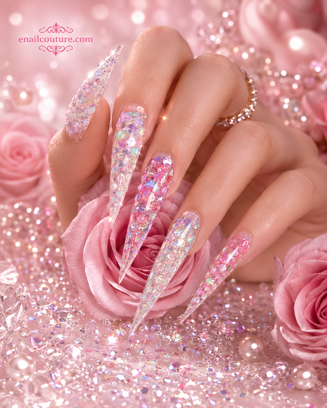 Crystal Cosmo Chroma Nail Glitter Collection | eNailCouture