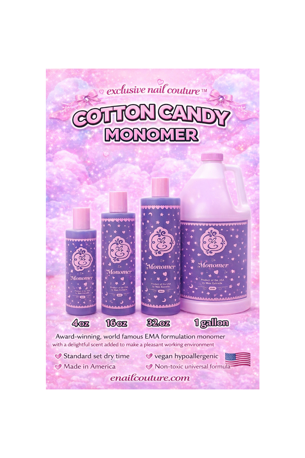 The Monomer- 32oz * Now Cotton Candy Scented ~!