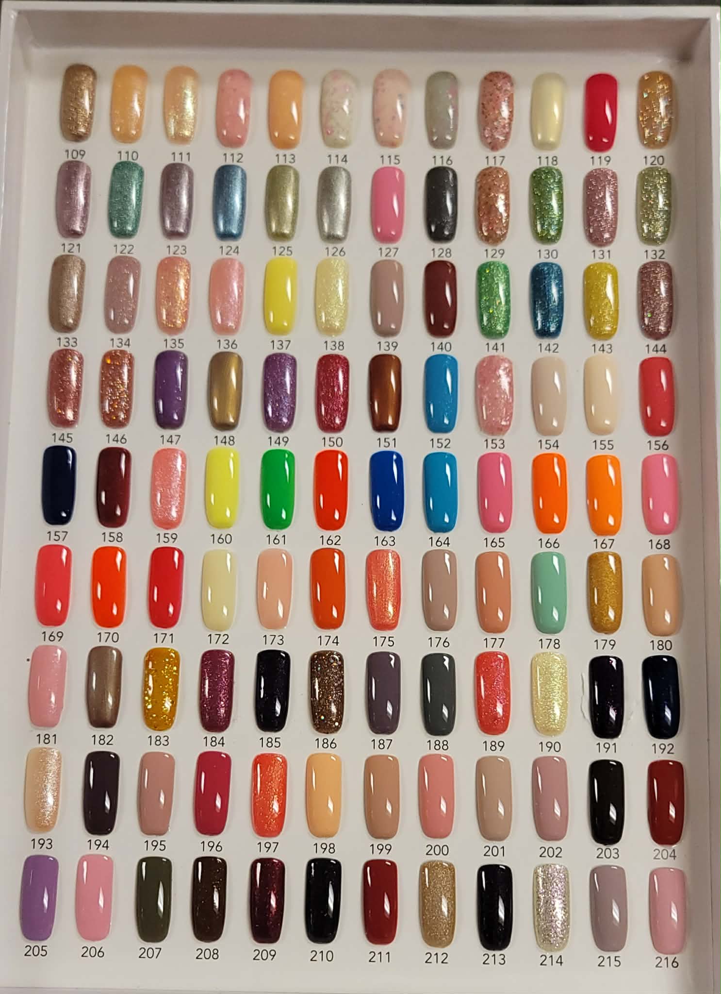 eNail Couture Gel Polish Colors 101–200 | Professional Nail Gel Collection