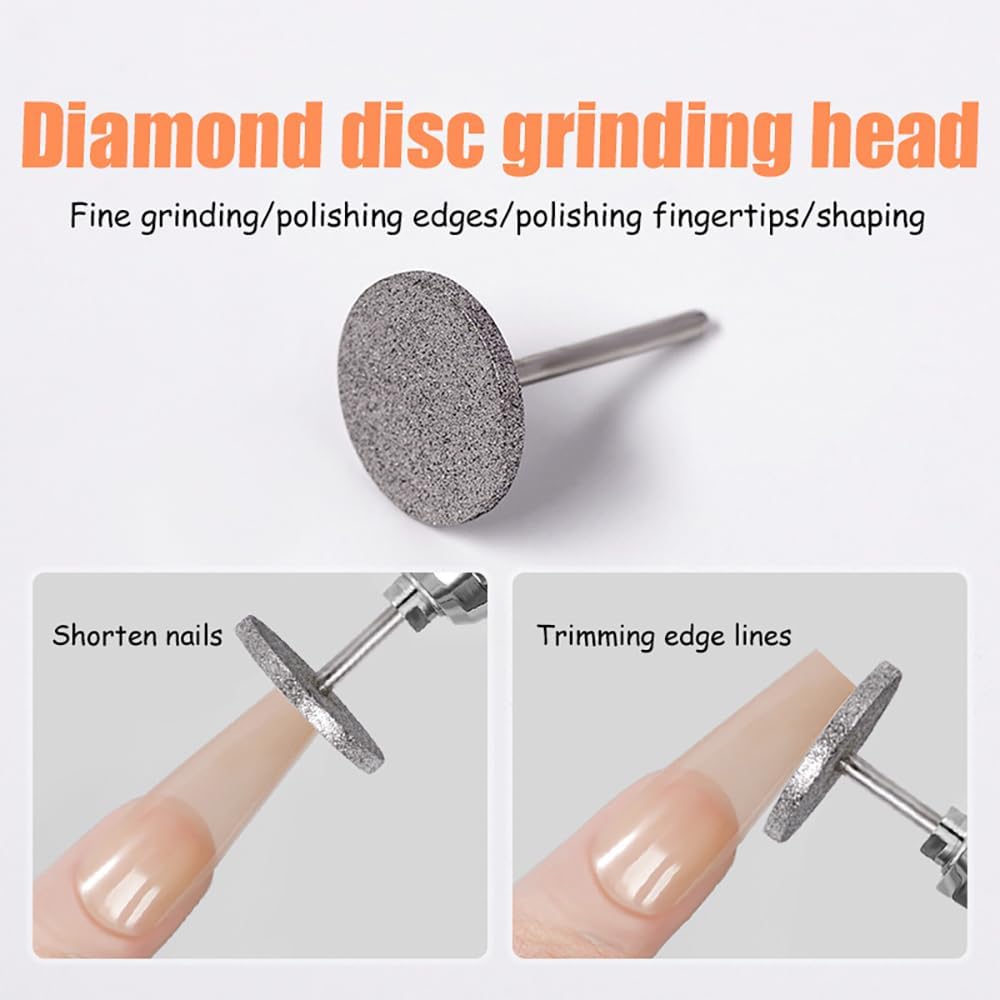 Disk Drill Bit (Sanding Disc Nail Drill Bits Electric Foot File Drill Bits for Nails Dead Skin Cuticle Bit for Nail Drill Bit Foot Callus Remover Pedicure Supplies Manicure Tools Nail Bits for Nail Salon Foot Care)