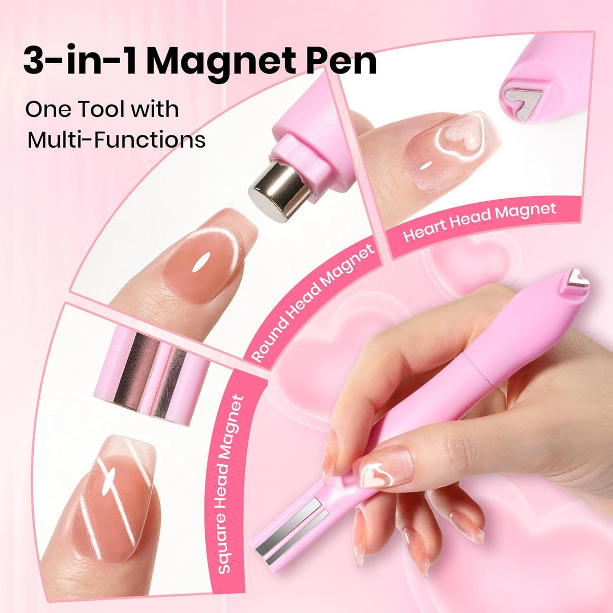 Heart Shape (at Eye for Nails 3 in 1 Nail for