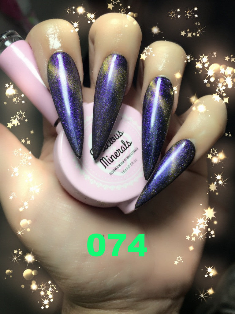 Twilight~! 3D Magic Top Coat, Precious Minerals (Cat Eye Nail Gel Poli