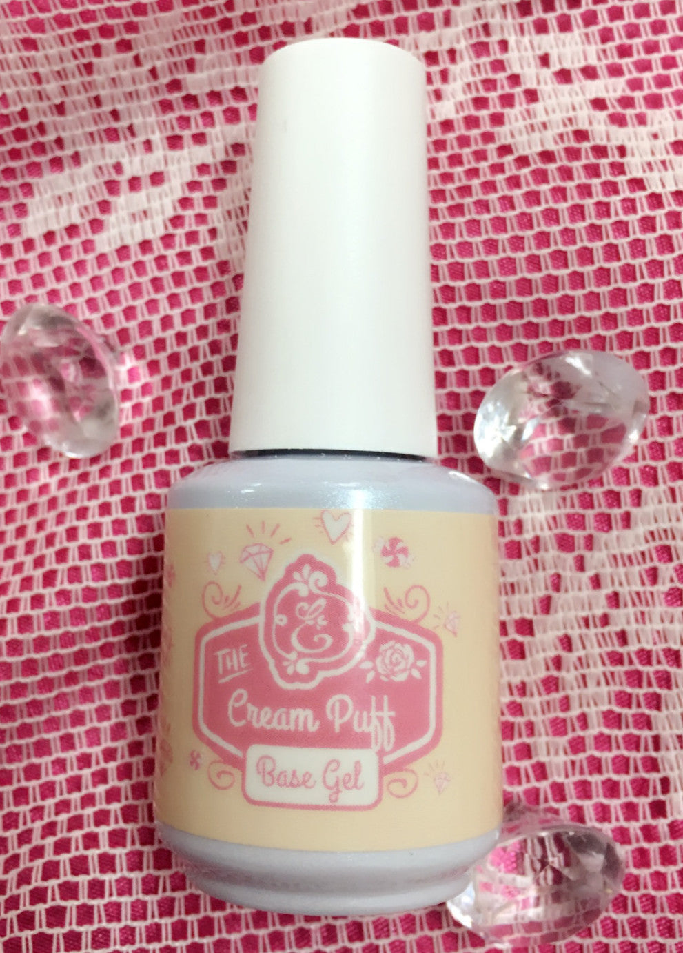 Cream Puff -  Pink/nude gel Base Coat ~!