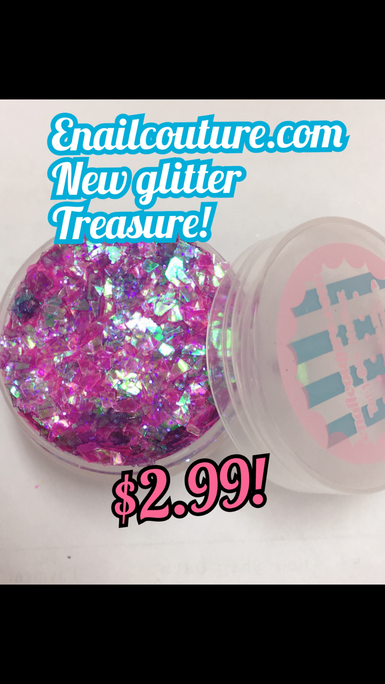 Treasure, pure glitter mix!