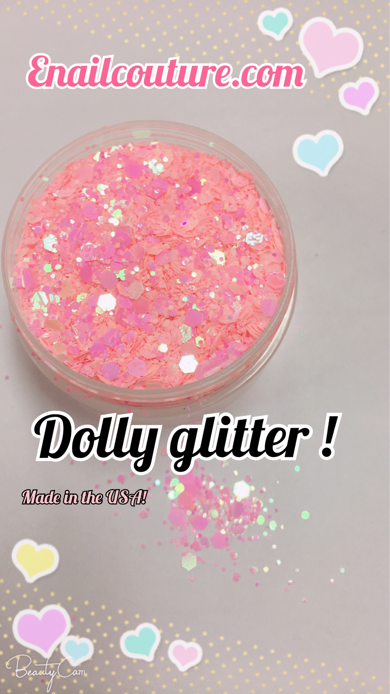 Dolly , pure glitter mix!