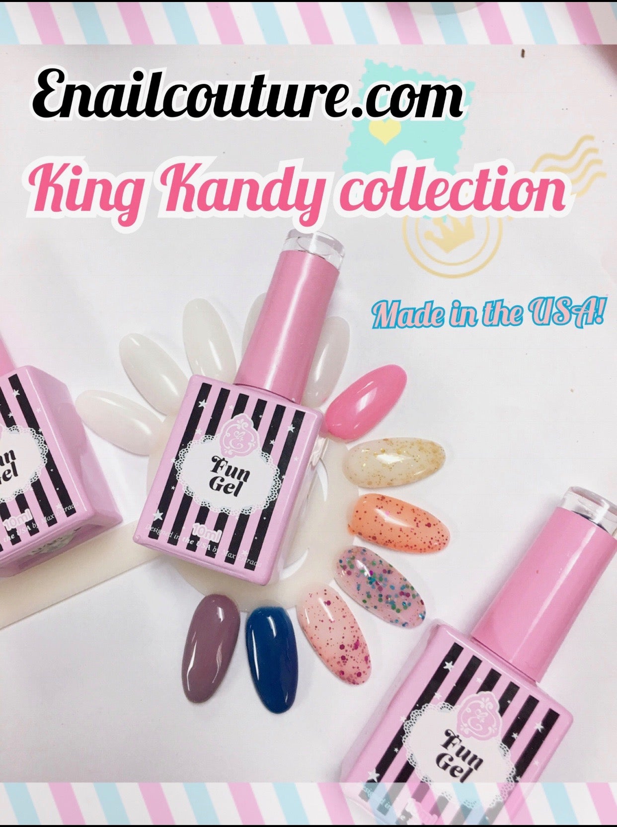 king kandy! fun gel candy tone collection