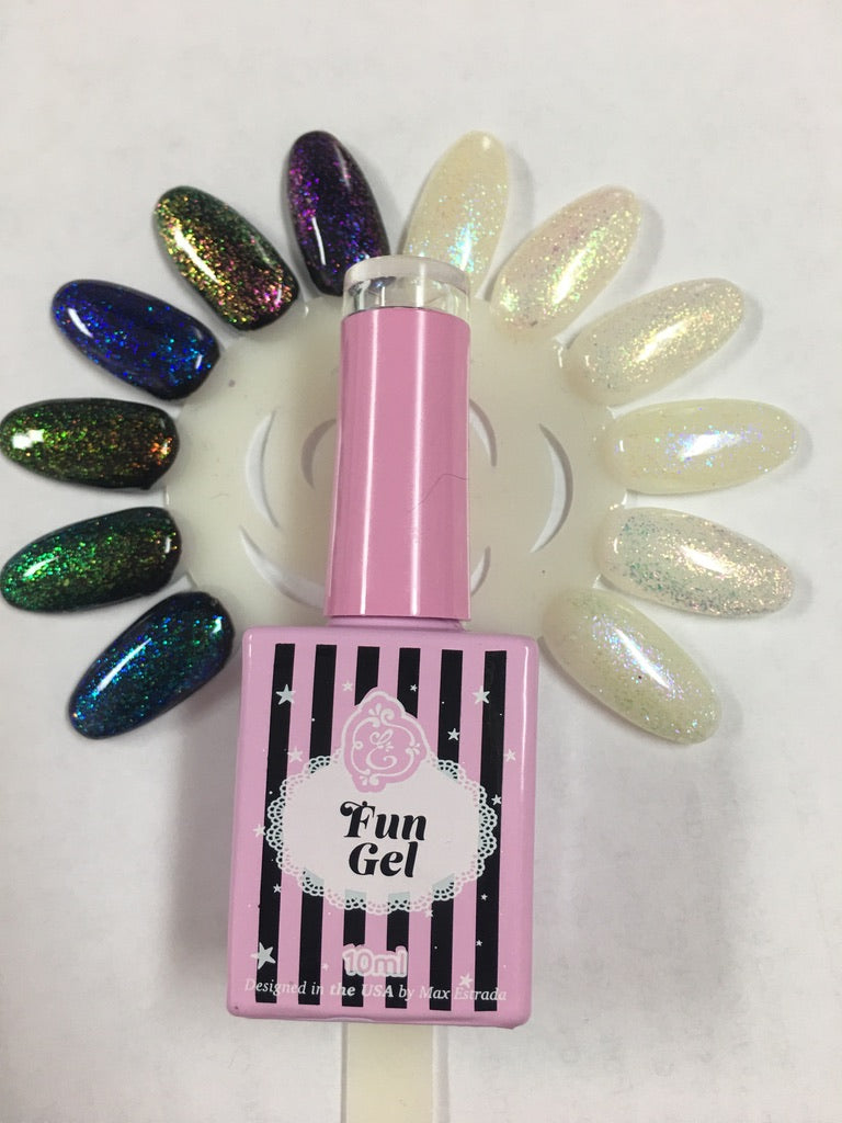 Good Evening! Fun gel dual chromatic colors