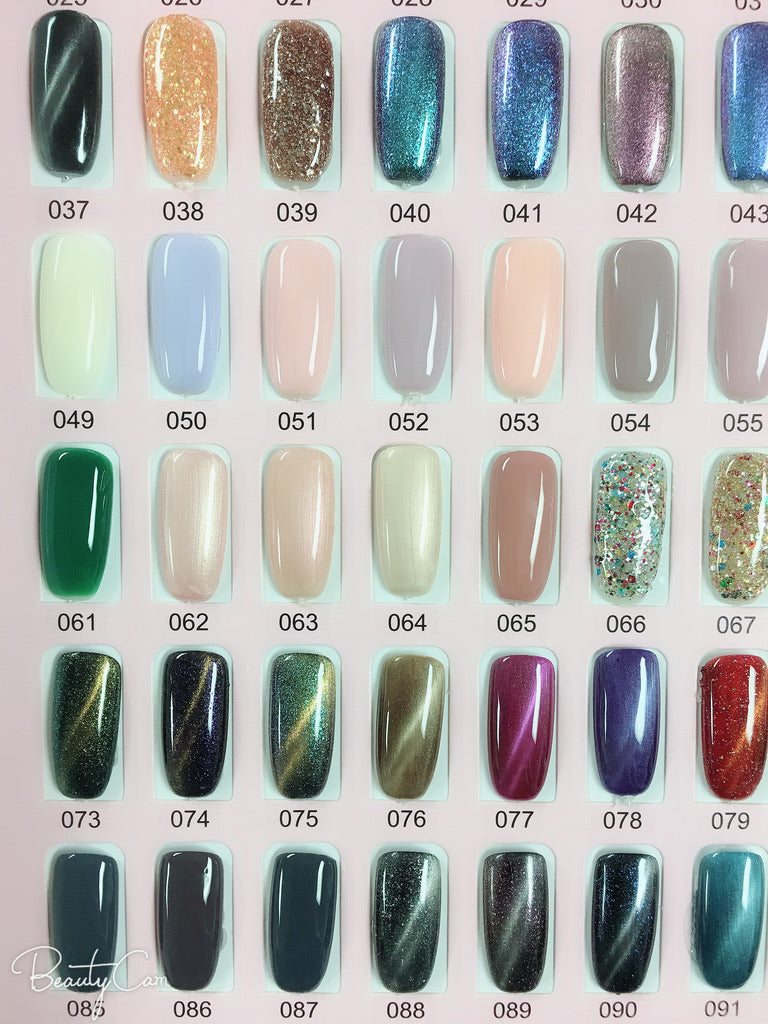 precious minerals gel polish (color #001-100)