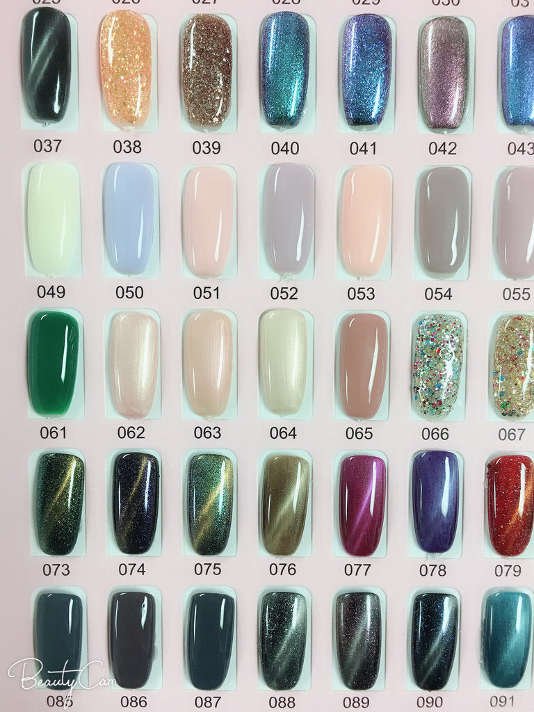Precious minerals gel polish ( color #101-200)