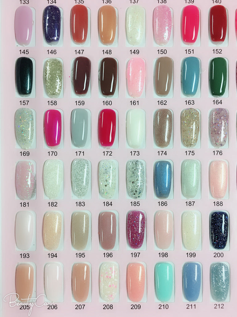 precious minerals gel polish (color #201-216)