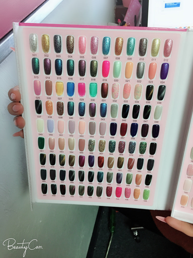 precious minerals gel polish (color #001-100)