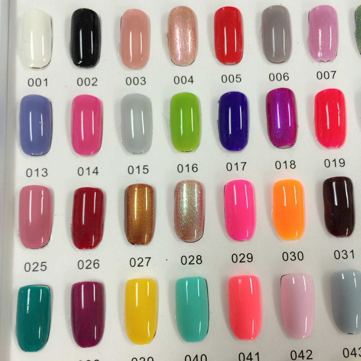 one step gel polish color chart - 01 | Nail colors, Nail polish, Nail  polish colors