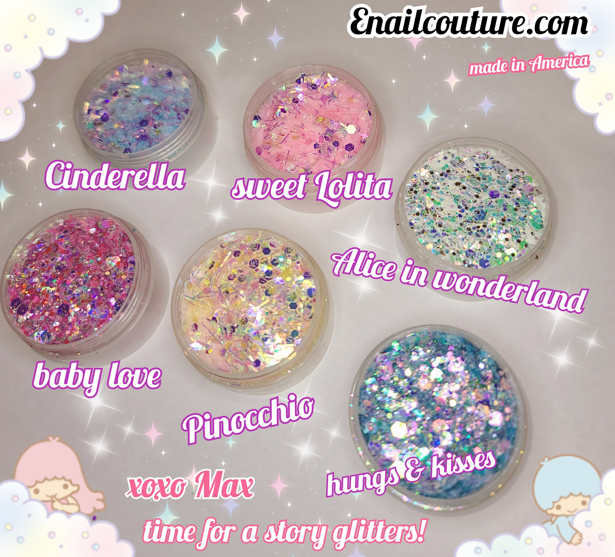 time for a story Glitter Mix series ! (Holographic Cosmetic Festival C