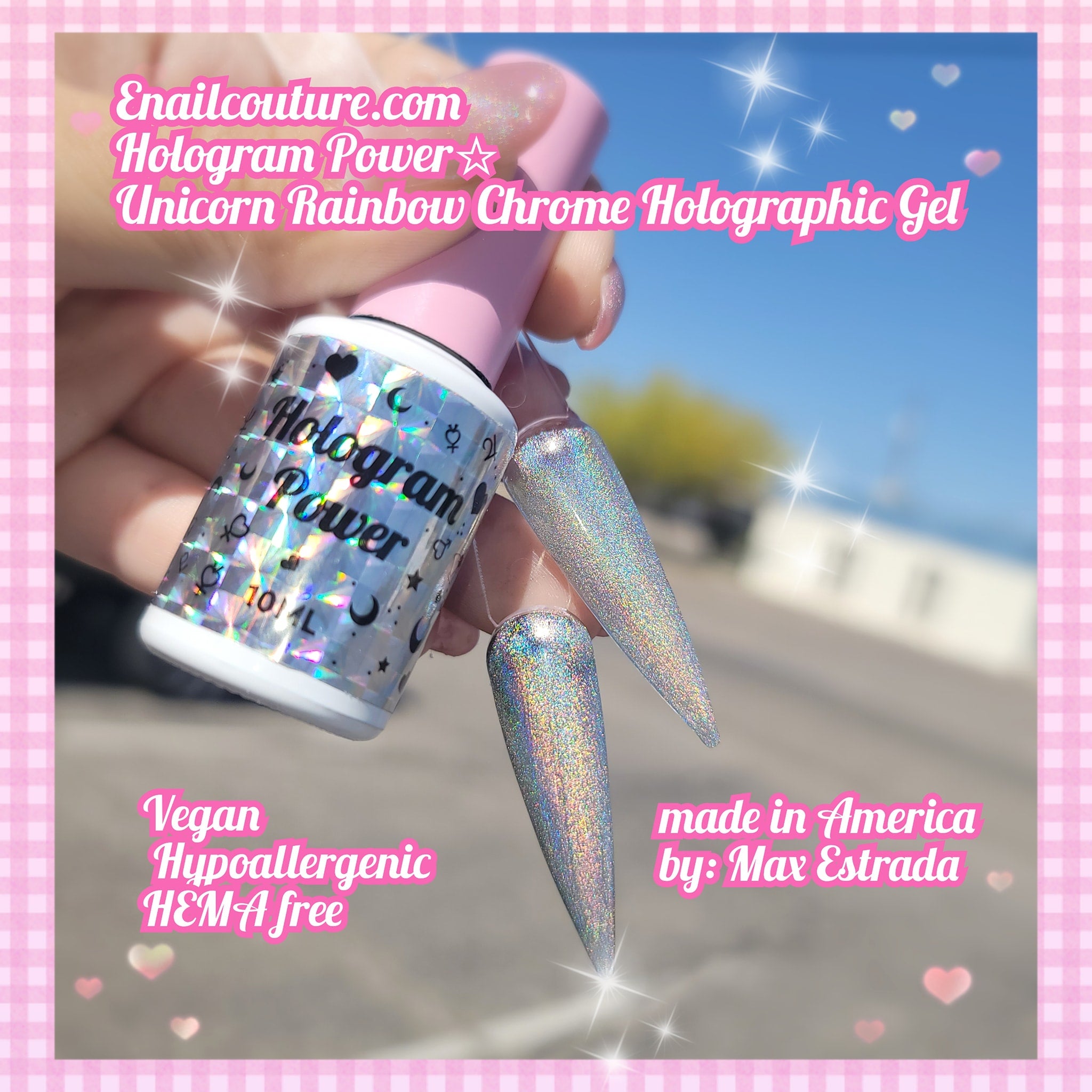 Magic Syrup My Little Unicorn (Chrome Reflective Holographic Glitter G