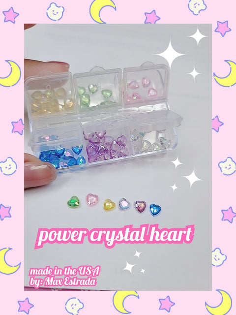 Power Crystal Rectangle (Nail Rhinestones Kit, AB Crystal