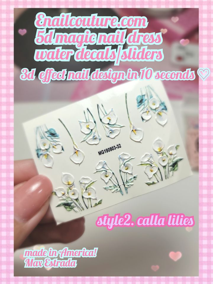 Nail art best sale decal stickers