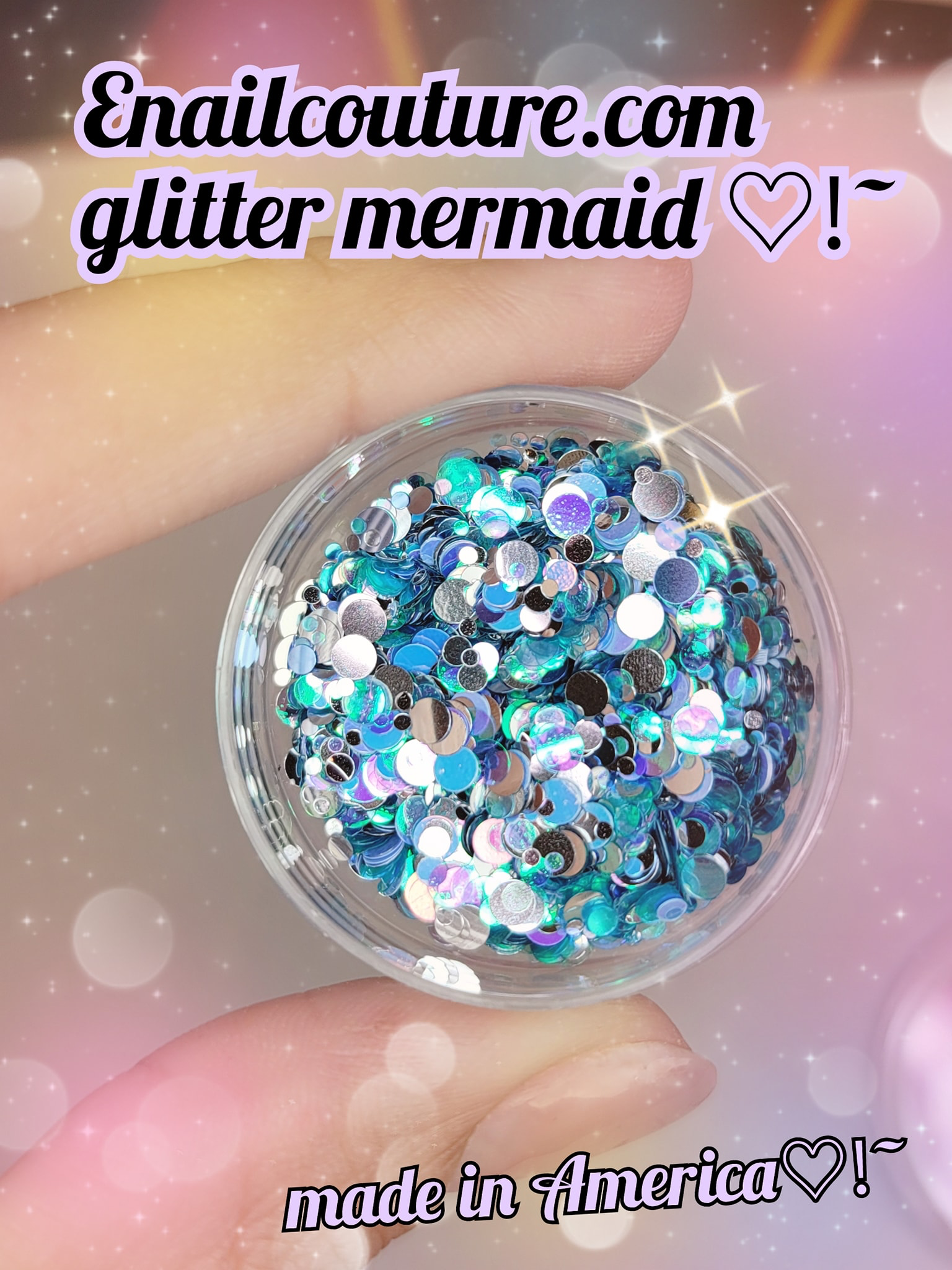 Glitter Mermaid- Pure Glitter Mix! (magical mermaid mix)