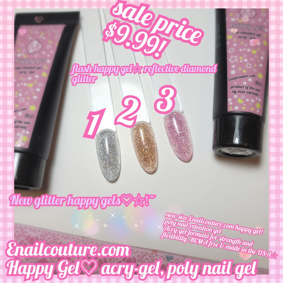 Happy GEL ~! acrylic nails - acrylic gel, gel nails