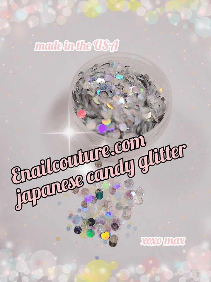 Japanese Candy , pure glitter mix!