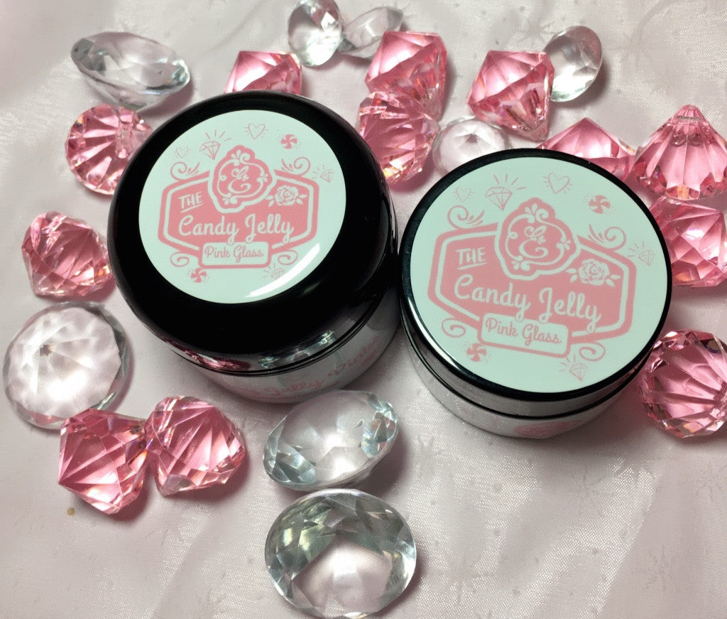 Candy Jelly LED/UV Builder Gel, Pink Glass~!